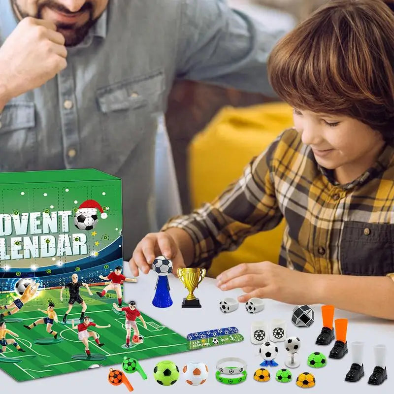 BoxCalendar - DIY football advent calendar with 24 surprises
