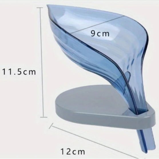 LEAFDRAIN – Leaf-shaped bathroom soap holder with drainage