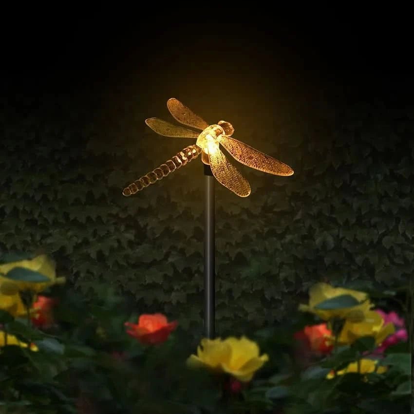 SolarGlow – Schmetterling LED-Gartenlampe