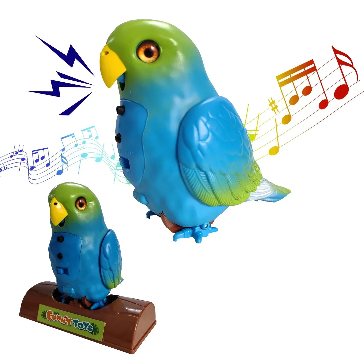 TalkyBird – Loro parlante interactivo para niños y adultos