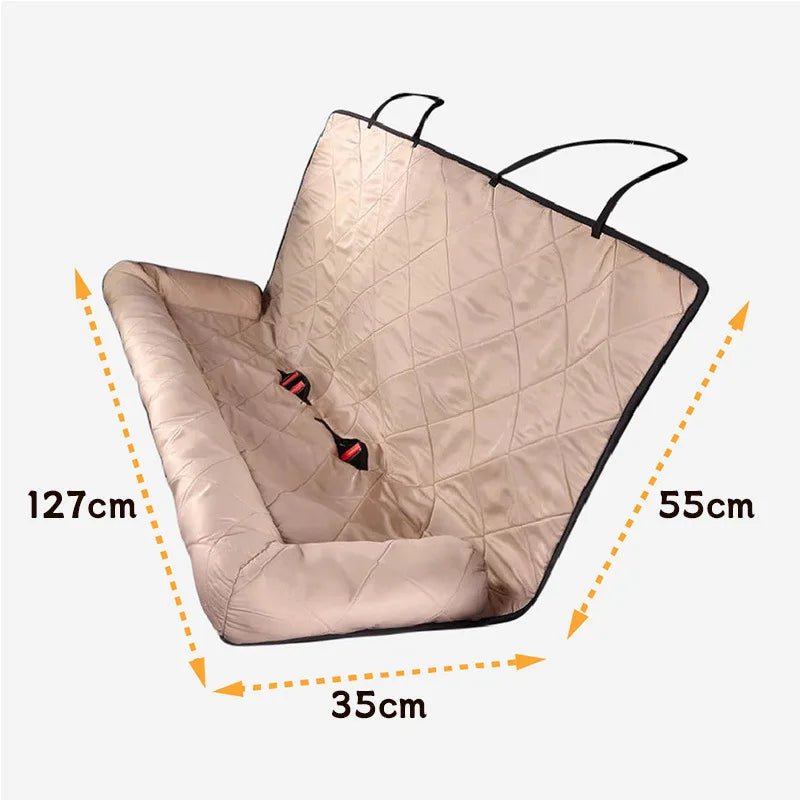 REAR-SEAT DOG LOUNGE – Waterproof protection for safe & comfortable journeys