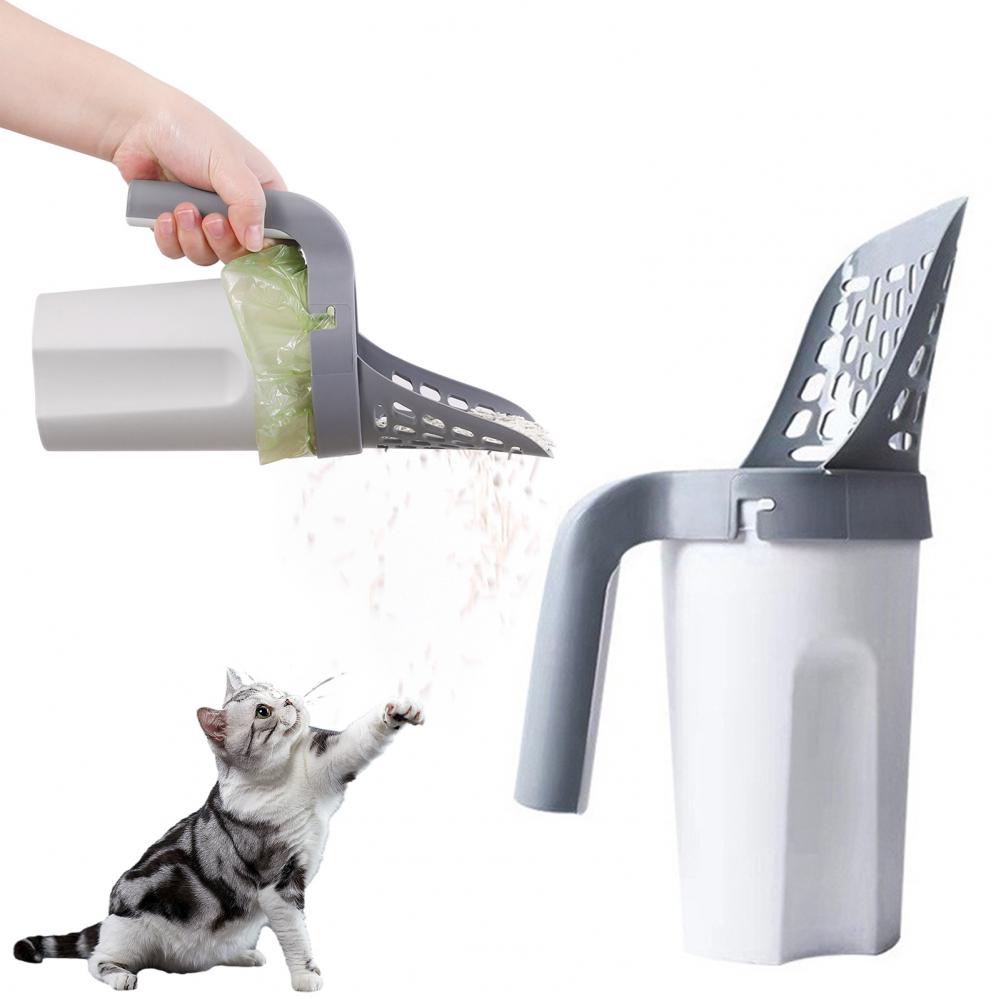 EASYSCOOP - Hygienic cat scoop with odour-stop function