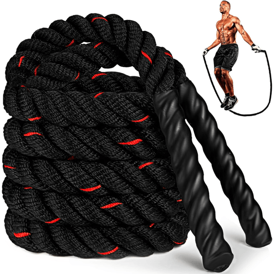 Powerjump – Cuerda de saltar con peso ajustable para cardio y entrenamiento de fuerza