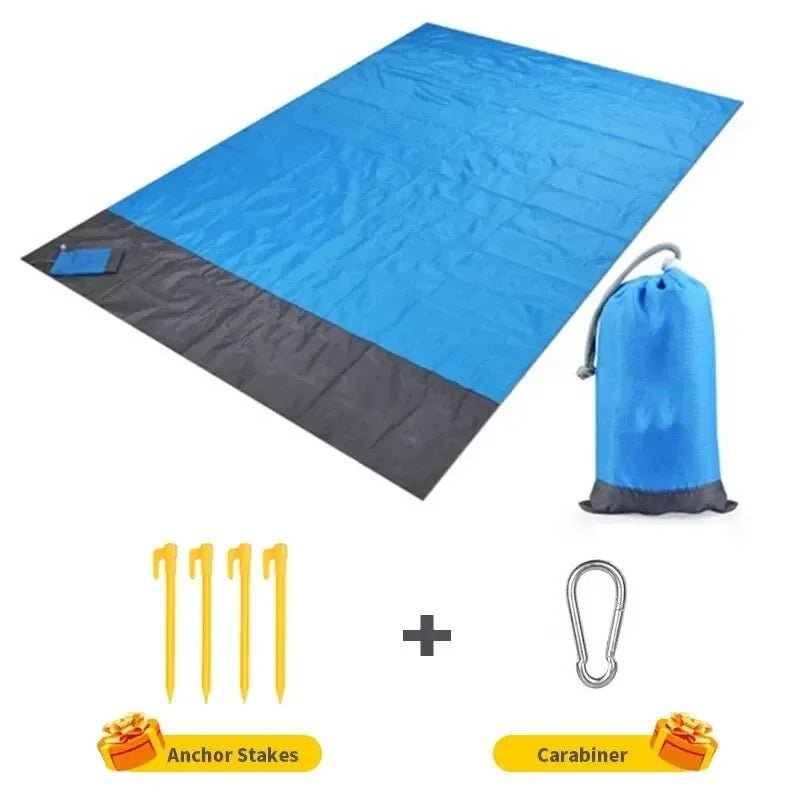 SHORELINE – Extra große, wasserdichte Stranddecke für 5–7 Personen 7