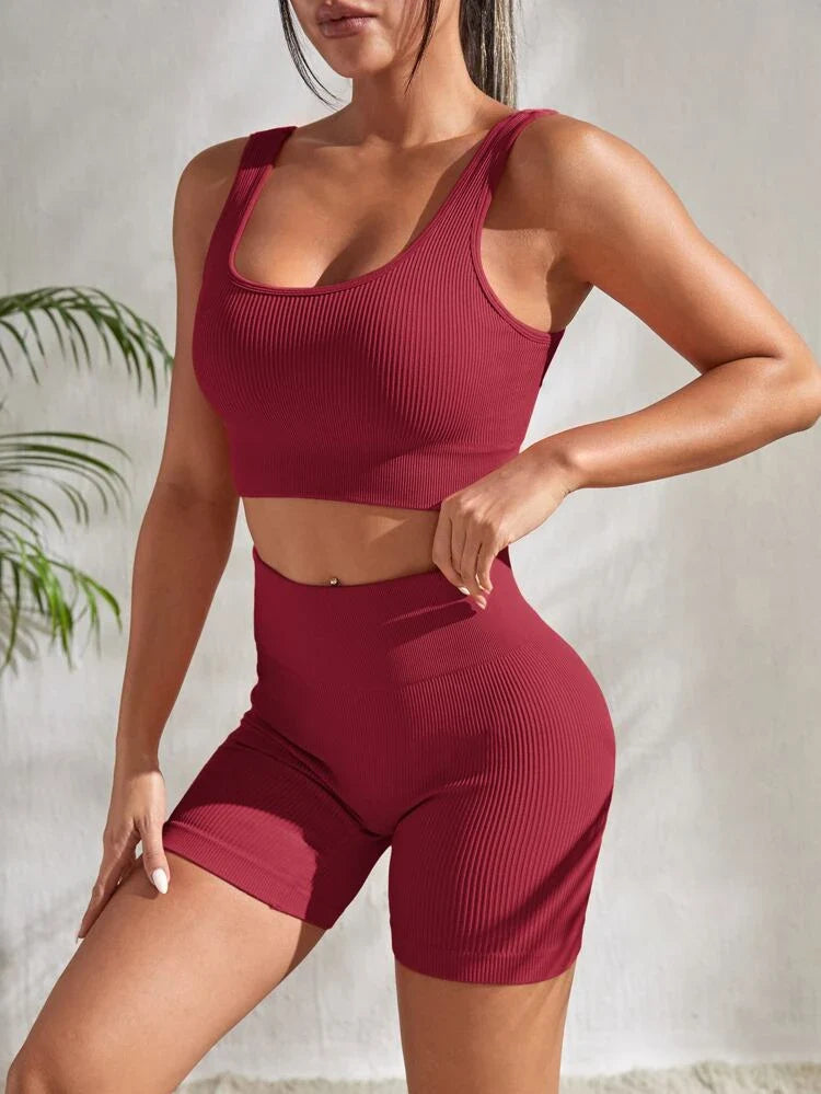 Sienna Fitness Set - 2-piece sports outfit for women with comfort & style