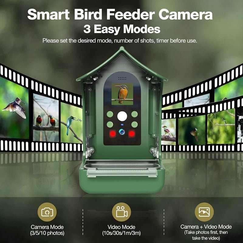 SKYFEED – Intelligenter Vogelfutterautomat mit HD-Kamera zur Wildtierbeobachtung 5