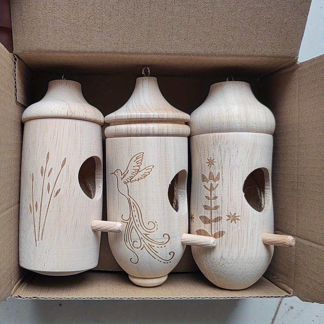 SKYHANG – Stilvolles Vogelhaus aus Holz mit wetterfester Aufhängung 7