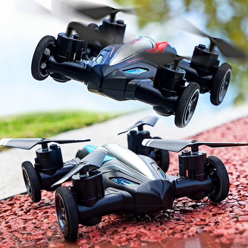 SKYRACER - 2-in-1 remote-controlled vehicle & drone for flying and driving fun
