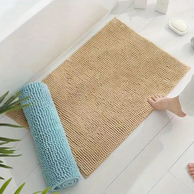 SOFTDRY – Chenille-Mikrofaser-Badematte mit rutschfester Unterseite 2