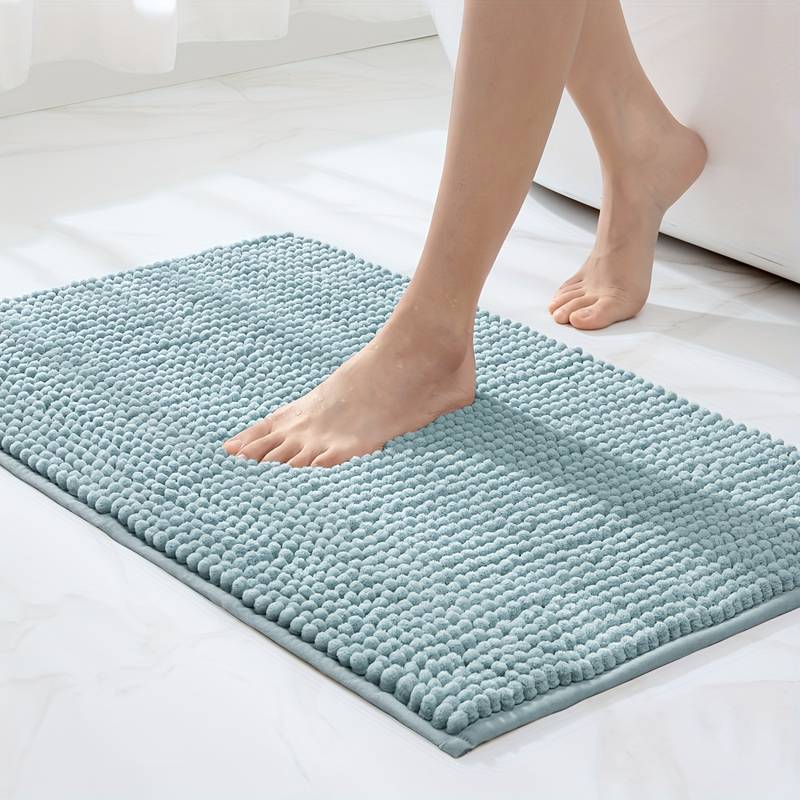 SOFTDRY – Chenille-Mikrofaser-Badematte mit rutschfester Unterseite 7