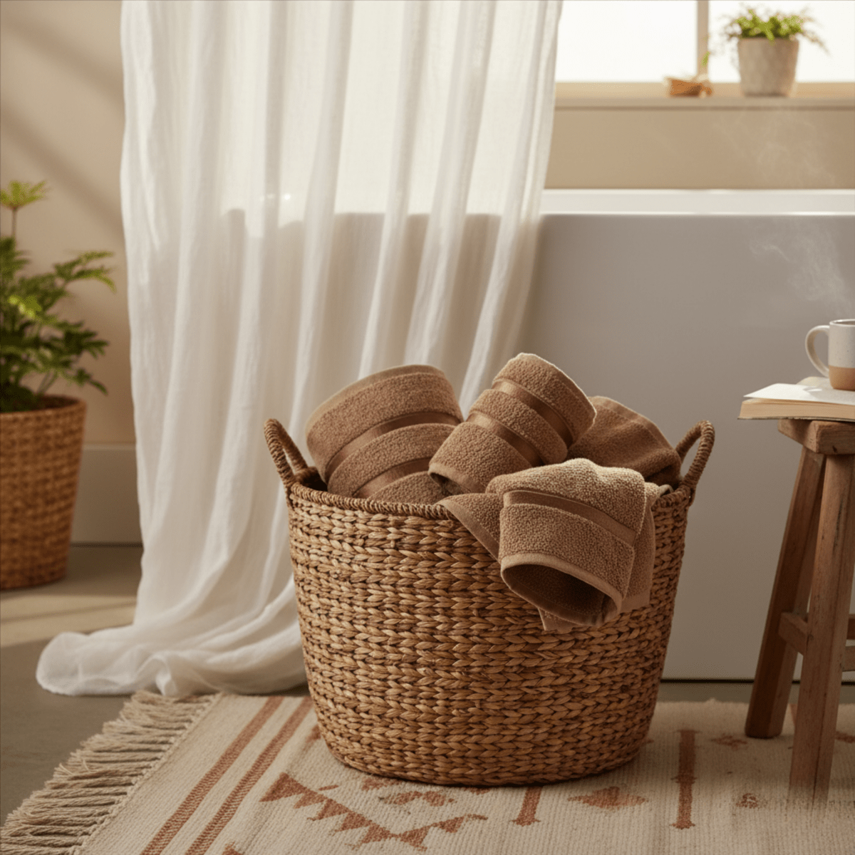 SOFTGLOW – 4-teiliges Handtuchset für ein elegantes Badezimmer 6