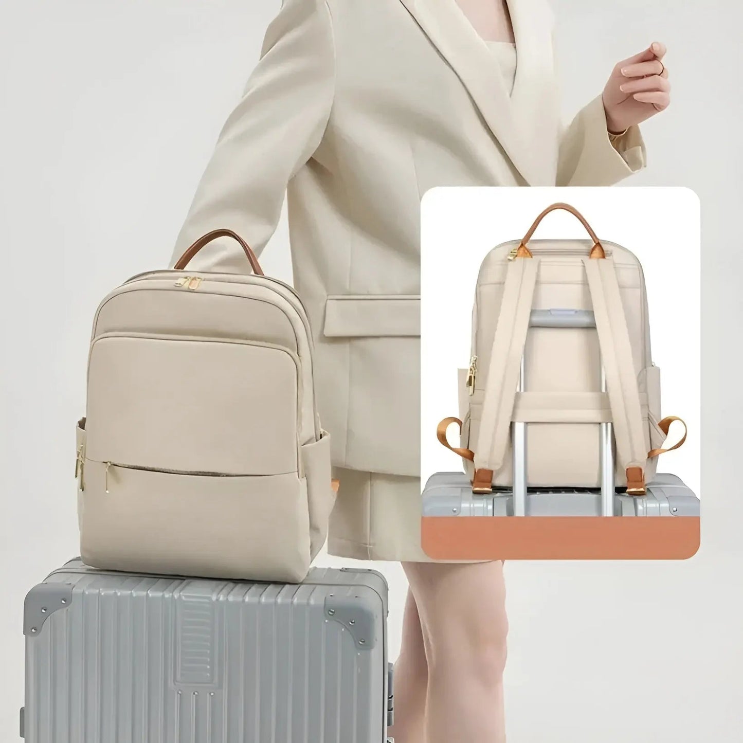 SOPHIA BACKPACK - Stylish women's backpack with clever organisation and waterproof design