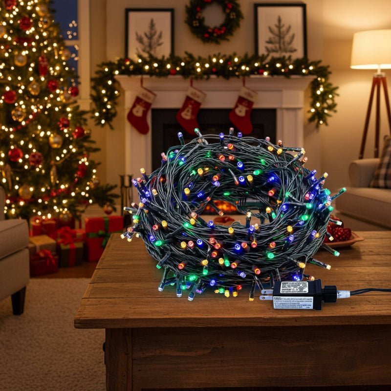 STARDRAPE – 10 m wetterfester LED-Lichtervorhang für die Außendekoration 5