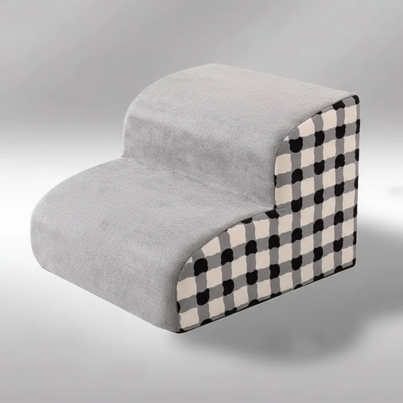 STEADYPAW – Stützende Schaumstoff-Hundetreppe mit rutschfestem Design 5