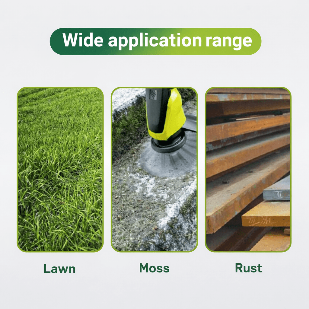 STEELSWEEP – Universeller Bürstenkopf aus Kohlenstoffstahl für anspruchsvolle Trimm- und Reinigungsarbeiten 8