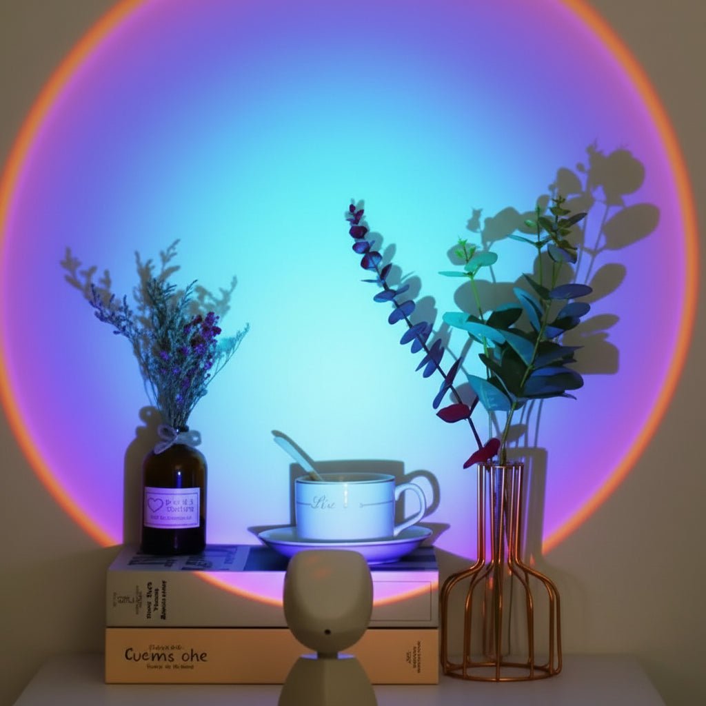 STELLABOT – Astronautenroboter-Regenbogenlicht mit wiederaufladbarer Umgebungsbeleuchtung 8