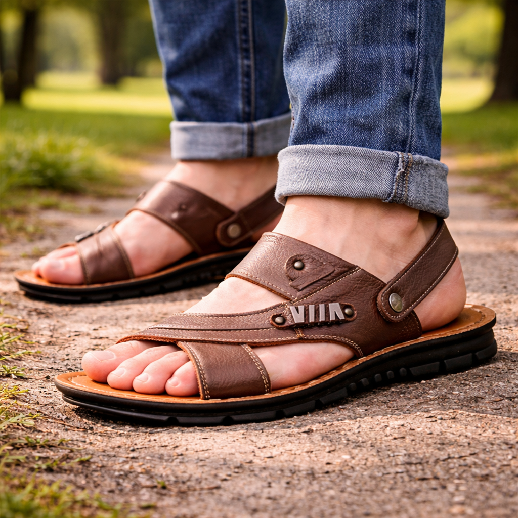 STRAPEX – Ergonomische Herrensandalen mit verstellbarer Passform 4