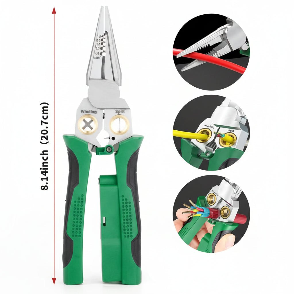 STRIPCORE – 8-in-1 Präzisions-Elektrokabelwerkzeug 6