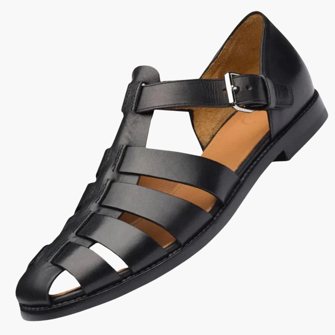 STRUKT – Verstellbare Herren-Sandalen mit Schnallen und strukturierter Sohle 5