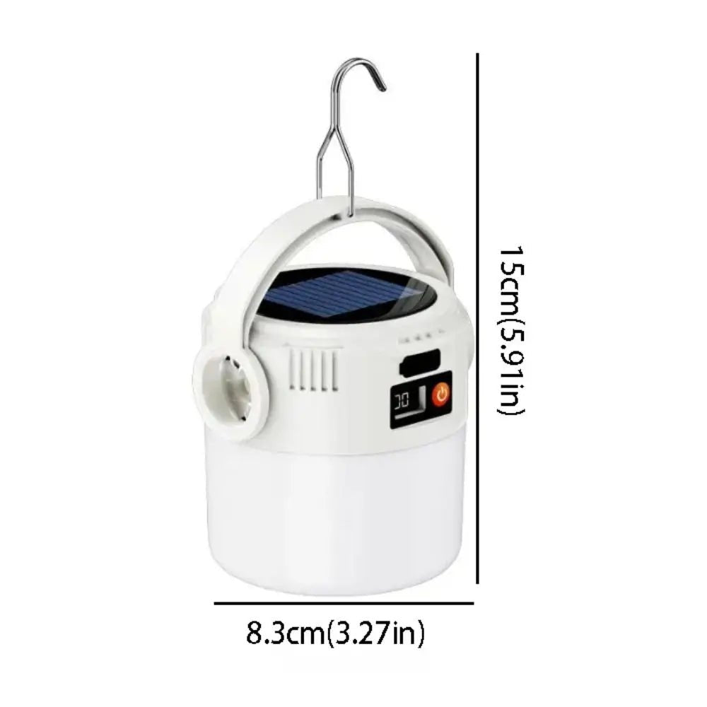 RADIANTIX – Ultra-bright camping lamp with a handy solar-rechargeable design