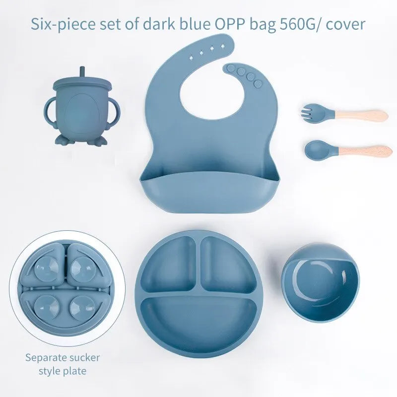 Siliconebaby Set-Complete 6-Teile-Lebensmittel für Babys-1