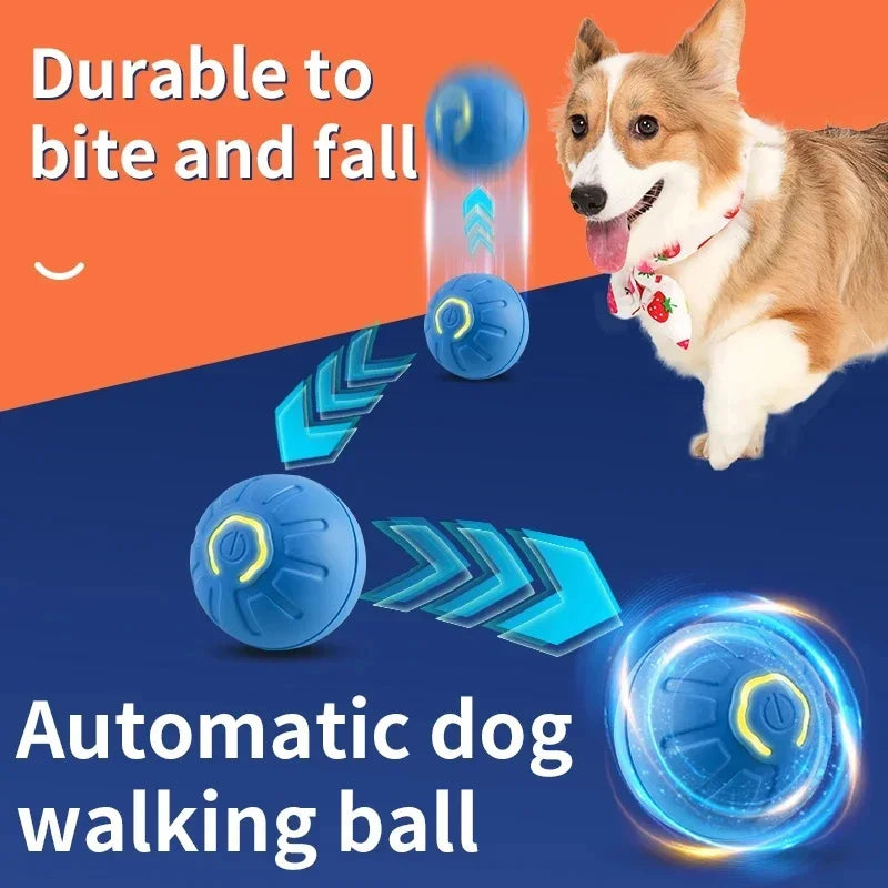 PlayPet Interactive Dog Ball - Rechargeable Bouncing Ball