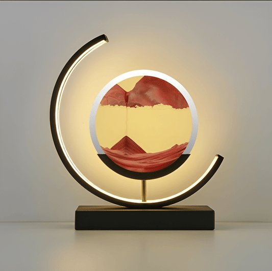 Sand Glow Lamp - Lampe de sable avec mouvement apaisant & ambiance lumineuse