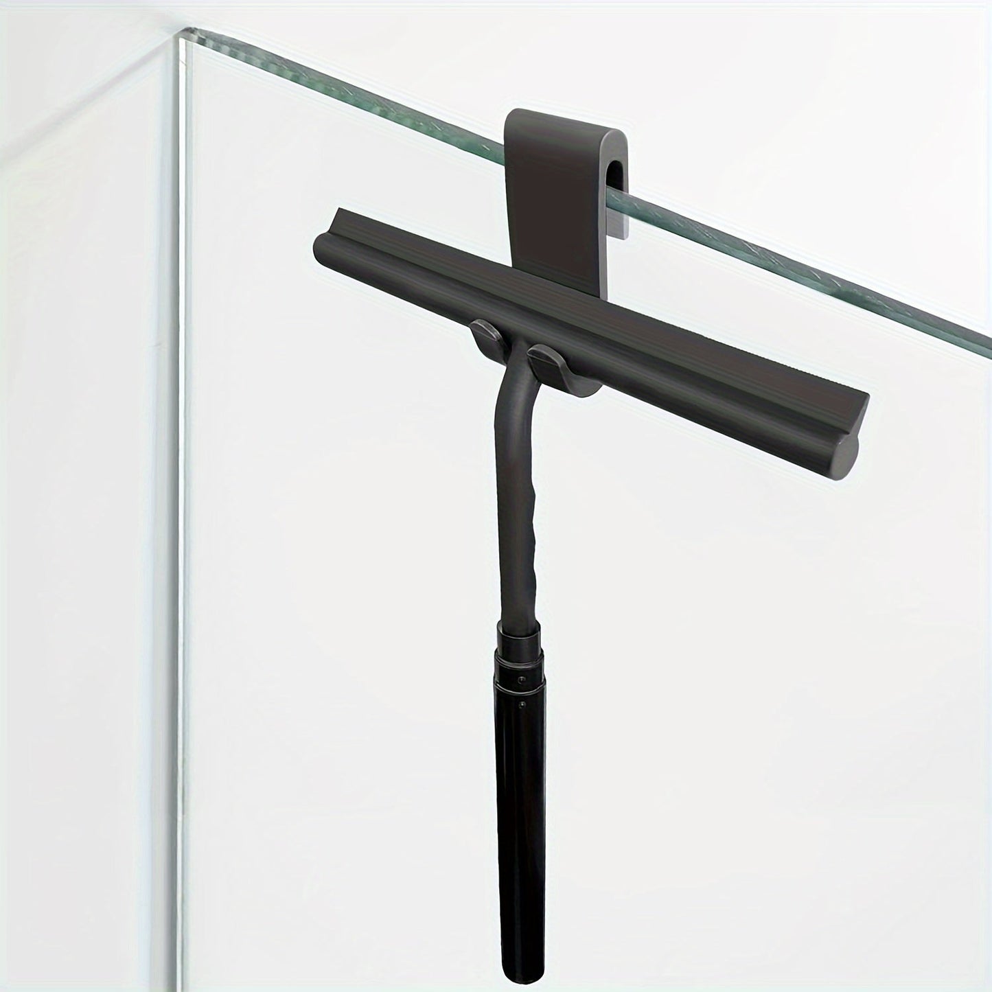 DELUXE Shower Squeegee - Telescopic shower squeegee for glass & floor without bending down