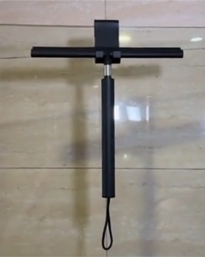 DELUXE Shower Squeegee - Telescopic shower squeegee for glass & floor without bending down