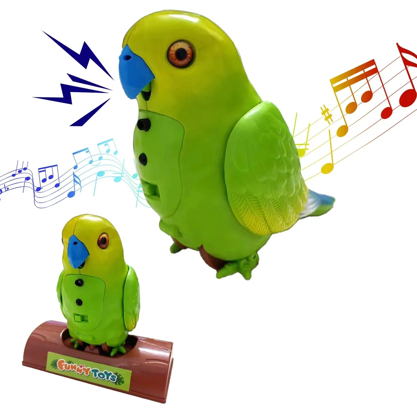 TalkyBird – Loro parlante interactivo para niños y adultos