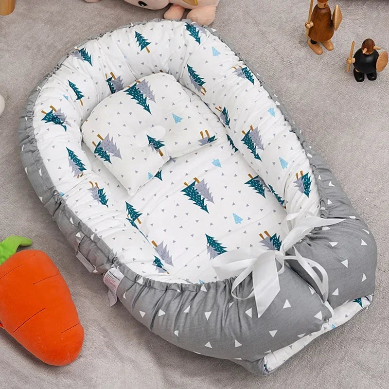 NapNest – Cuna plegable para bebé para un sueño seguro en casa y de viaje