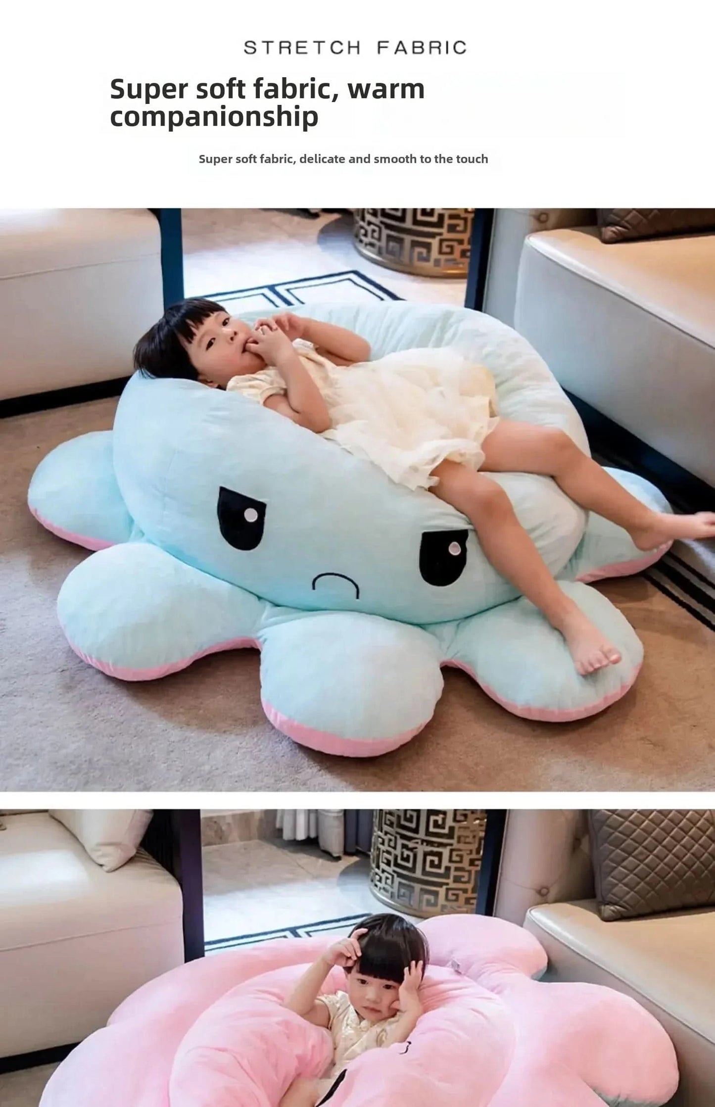 CuddleOcto Plush - Cuddly octopus for children and hugs