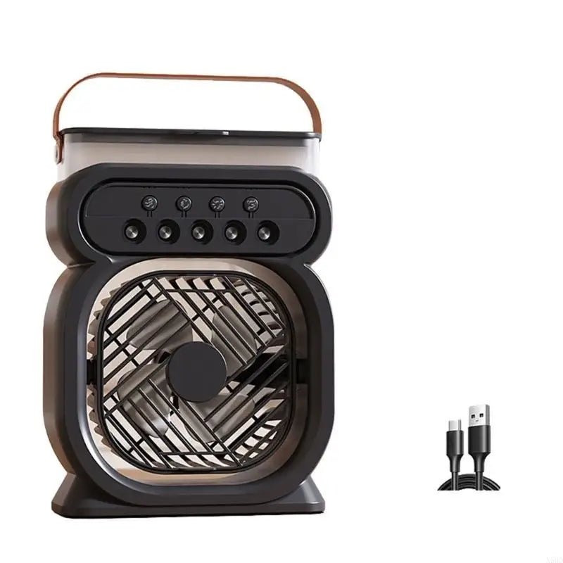 COOLFLEX – Practical hanging fan with light for on the go