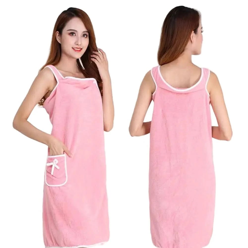 Variant image for Weicher Damen Bademantel aus Korallenfleece – Flauschig und Atmungsaktiv für Zuhause-27