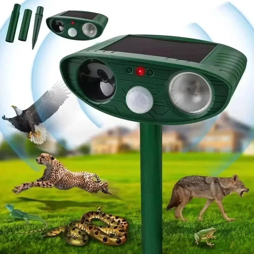 Variant image for Ultraschall Tiervertreiber mit LED-Licht – Effektiver Schutz vor Katzen & Hunden-9