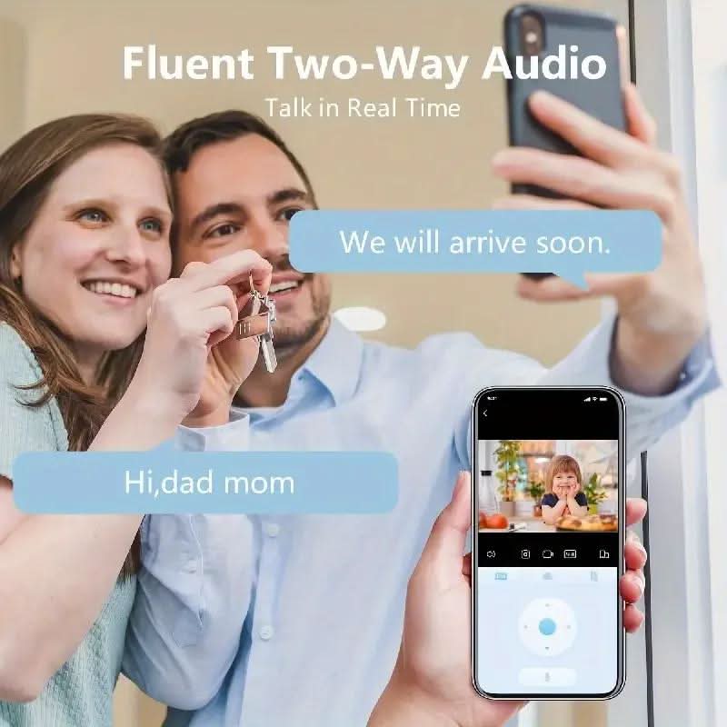 SafeView 360 – Intelligente beveiligingscamera met 360° bewaking & nachtzicht