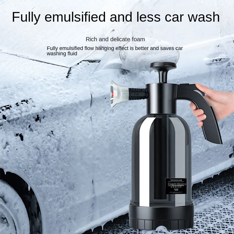 CleanPro 2L foam sprayer - hand pump for versatile cleaning tasks