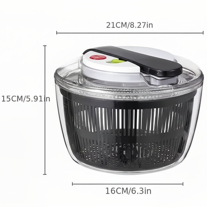 SPINFRESH – Battery-powered salad spinner for fruit & vegetables