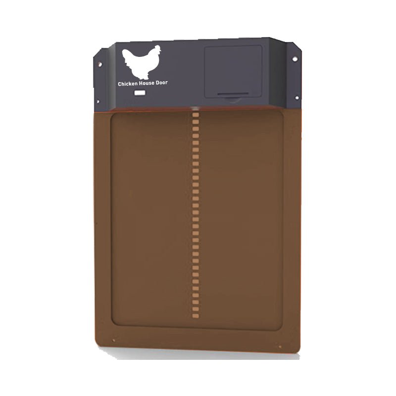 AutoCoop – Porte automatique pour poulailler avec capteur de lumière et protection contre les intempéries