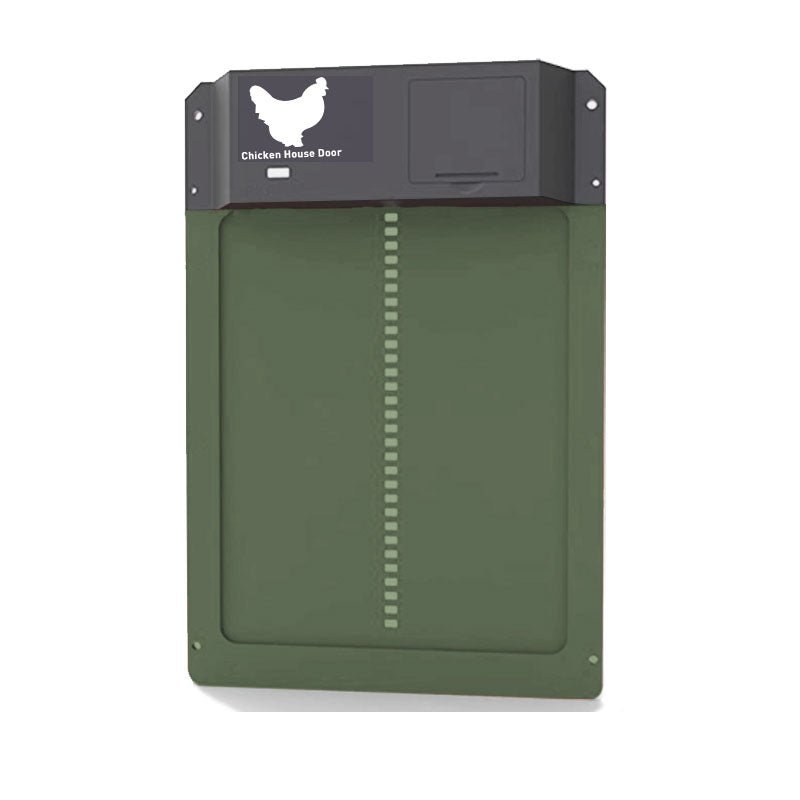 AutoCoop – Porte automatique pour poulailler avec capteur de lumière et protection contre les intempéries