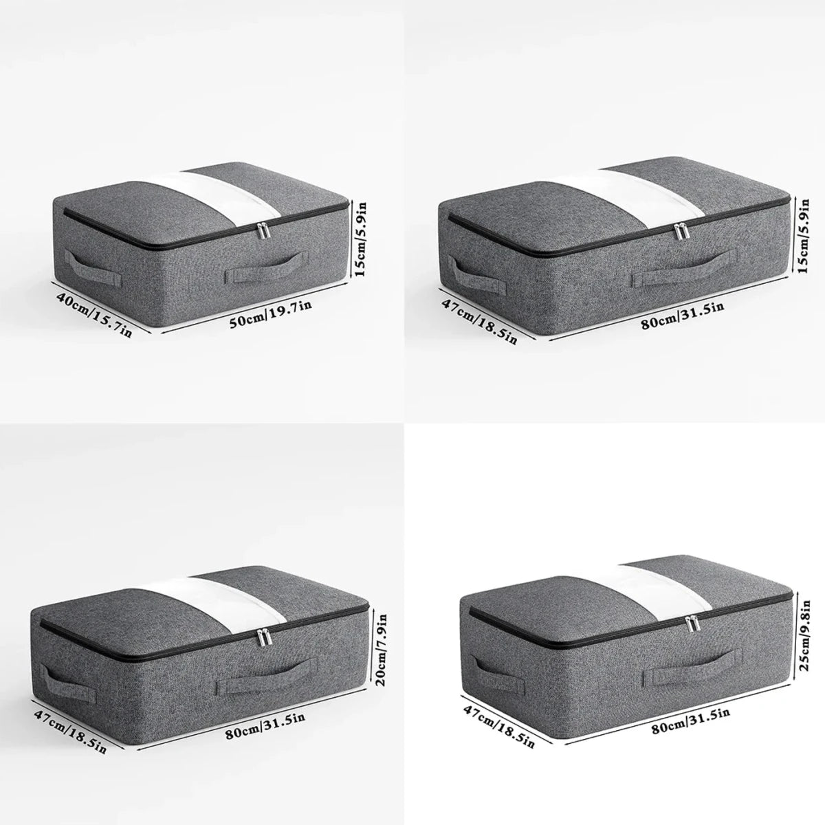 VAULTEASE – Foldable Storage Bag with Zipper