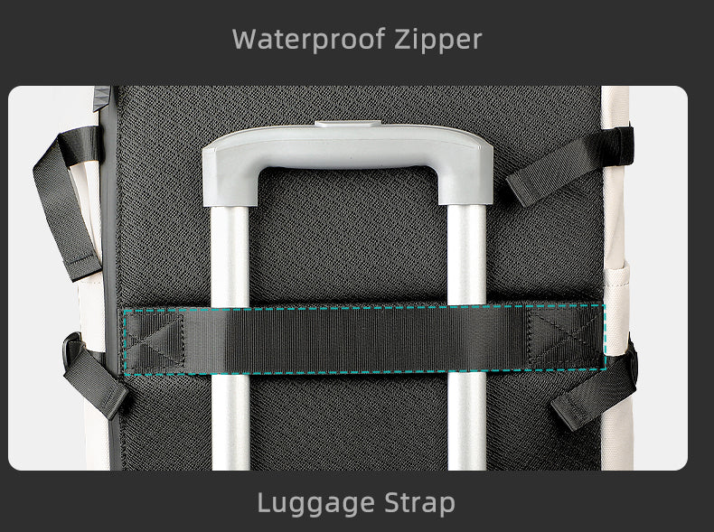 ROLLTRAIL - Expandable roll-top rucksack with laptop compartment & large volume