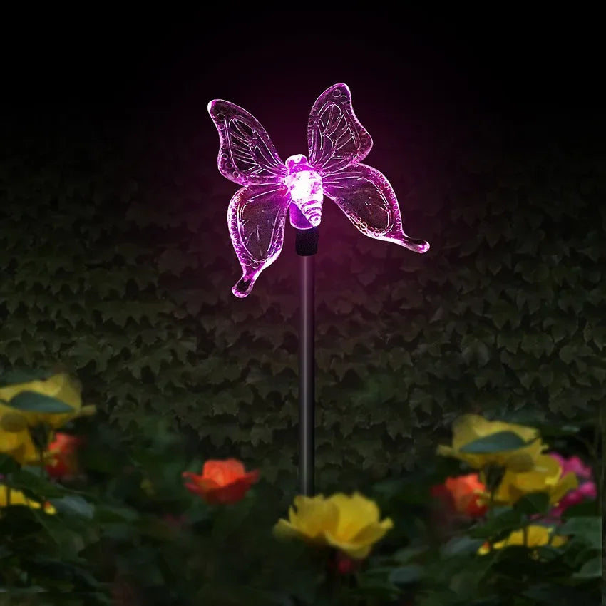 SolarGlow – Vlinder LED-tuindecoratie