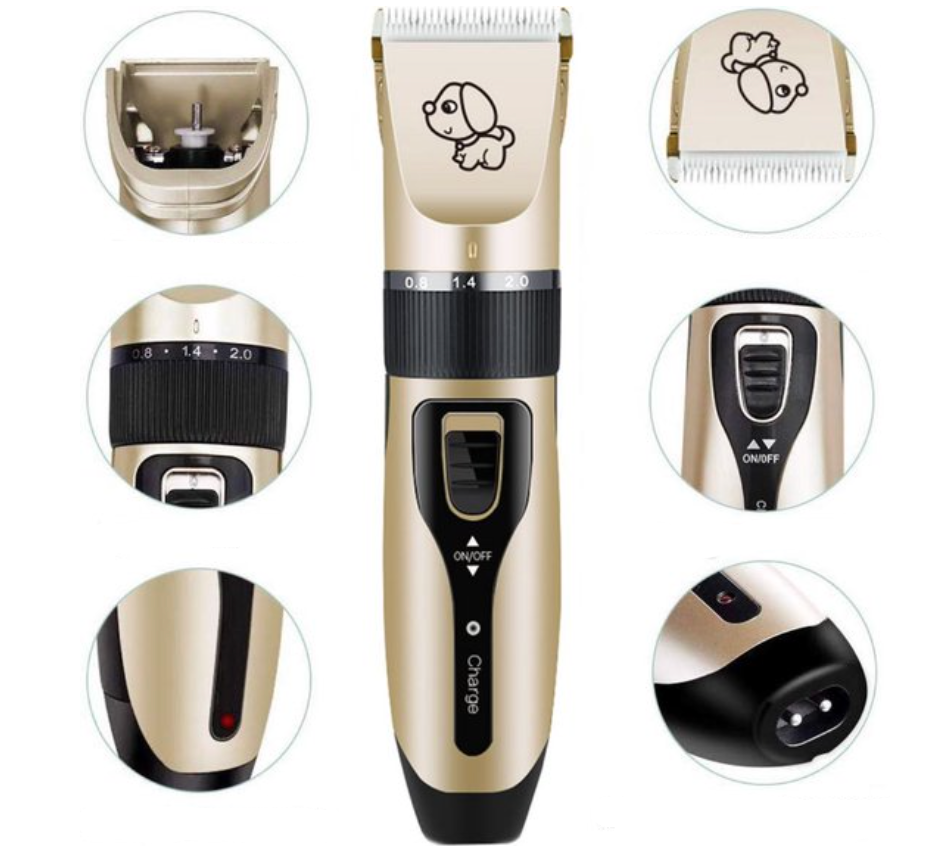 Petts Groomer - Professioneller Hund Trimmer + Pinsel-5