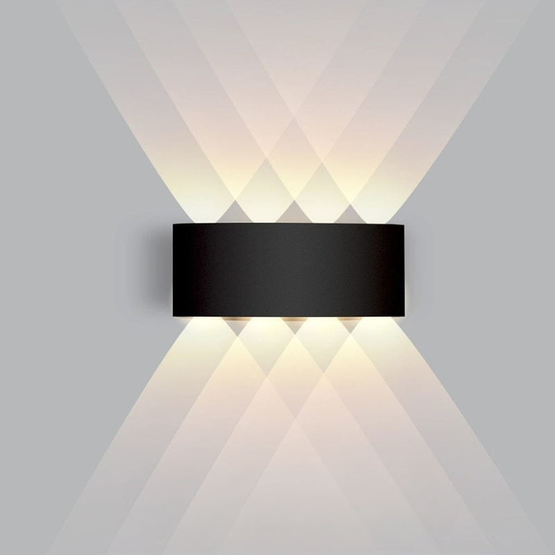 Waterdichte LED-buitenwandlamp – Elegante & energiezuinige buitenverlichting van aluminium