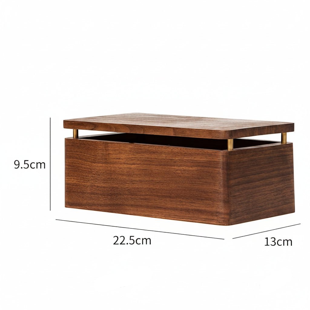 OAKESSENCE – Minimalist Wooden Toilet Paper Holder for Modern Bathrooms