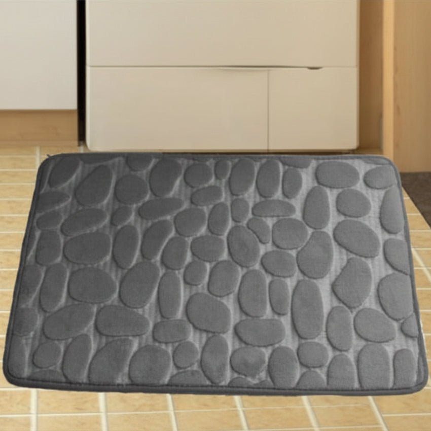 CLOUDSTEP MAT - Tappetino da bagno ultra morbido con rapido assorbimento dell'acqua e fondo antiscivolo per pavimenti asciutti e sicuri