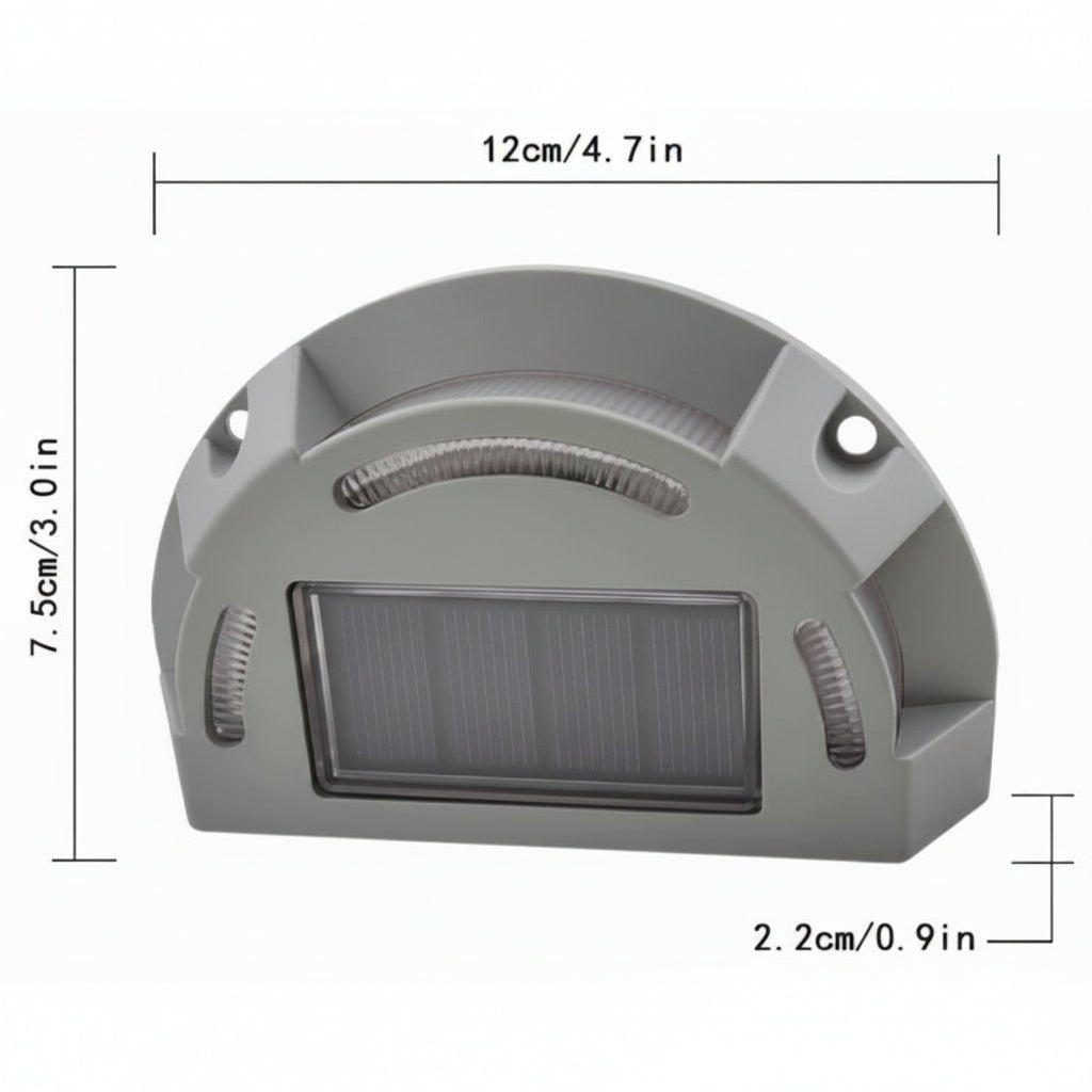 SOLARLED – Waterproof solar stair light with light sensor