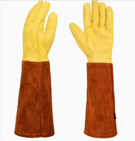 TOUGHLEAF – Gants de jardinage robustes avec bande élastique au poignet