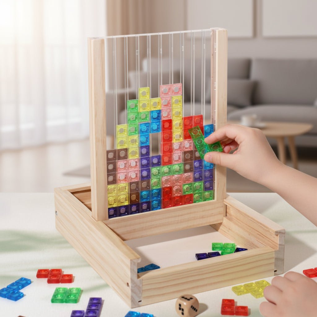 ECOBLOCK – Wooden puzzle for sustainable fun & brain training